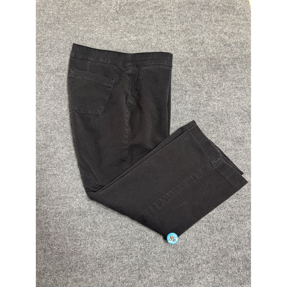 Spanx the perfect straight black womens pants size large